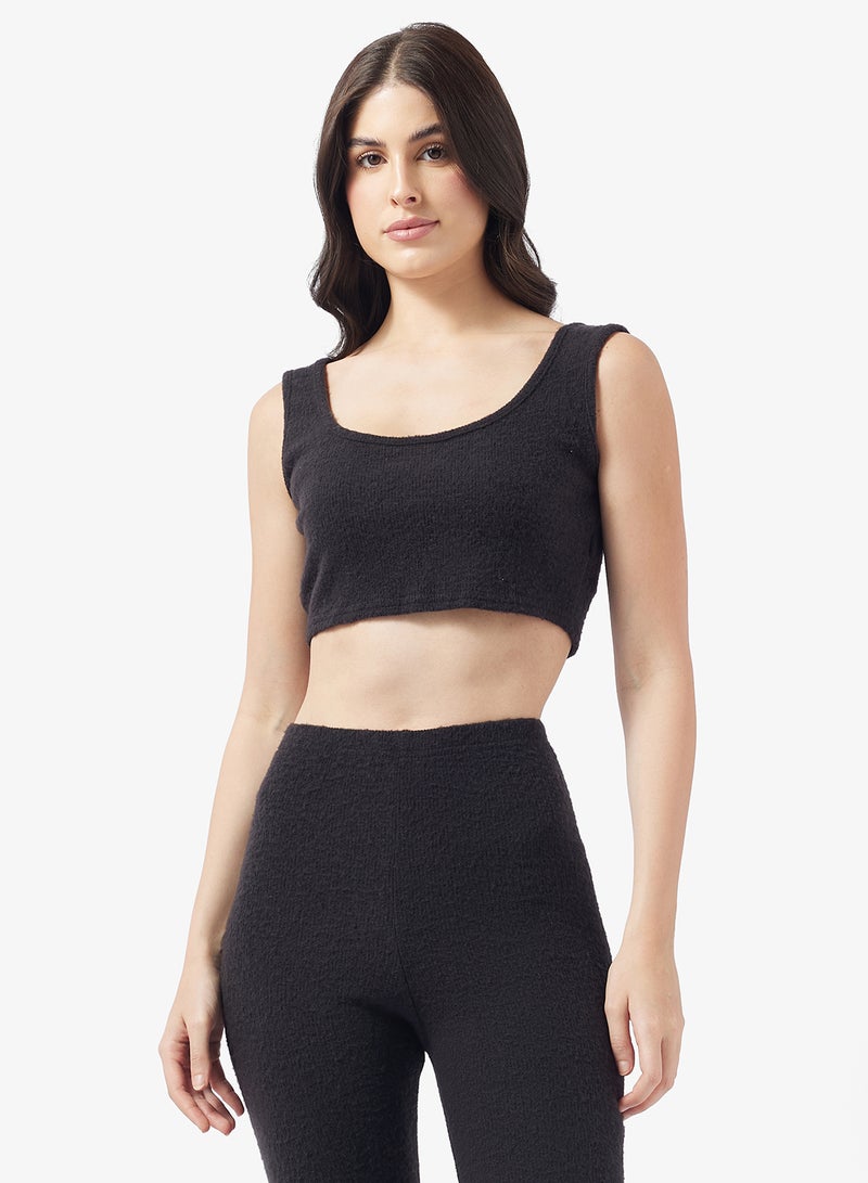 I SAW IT FIRST Rib Cosy Bralet And Legging Pj Set - Image 3